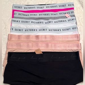 Victoria’s Secret cotton shortie panties lot of 7 New Medium